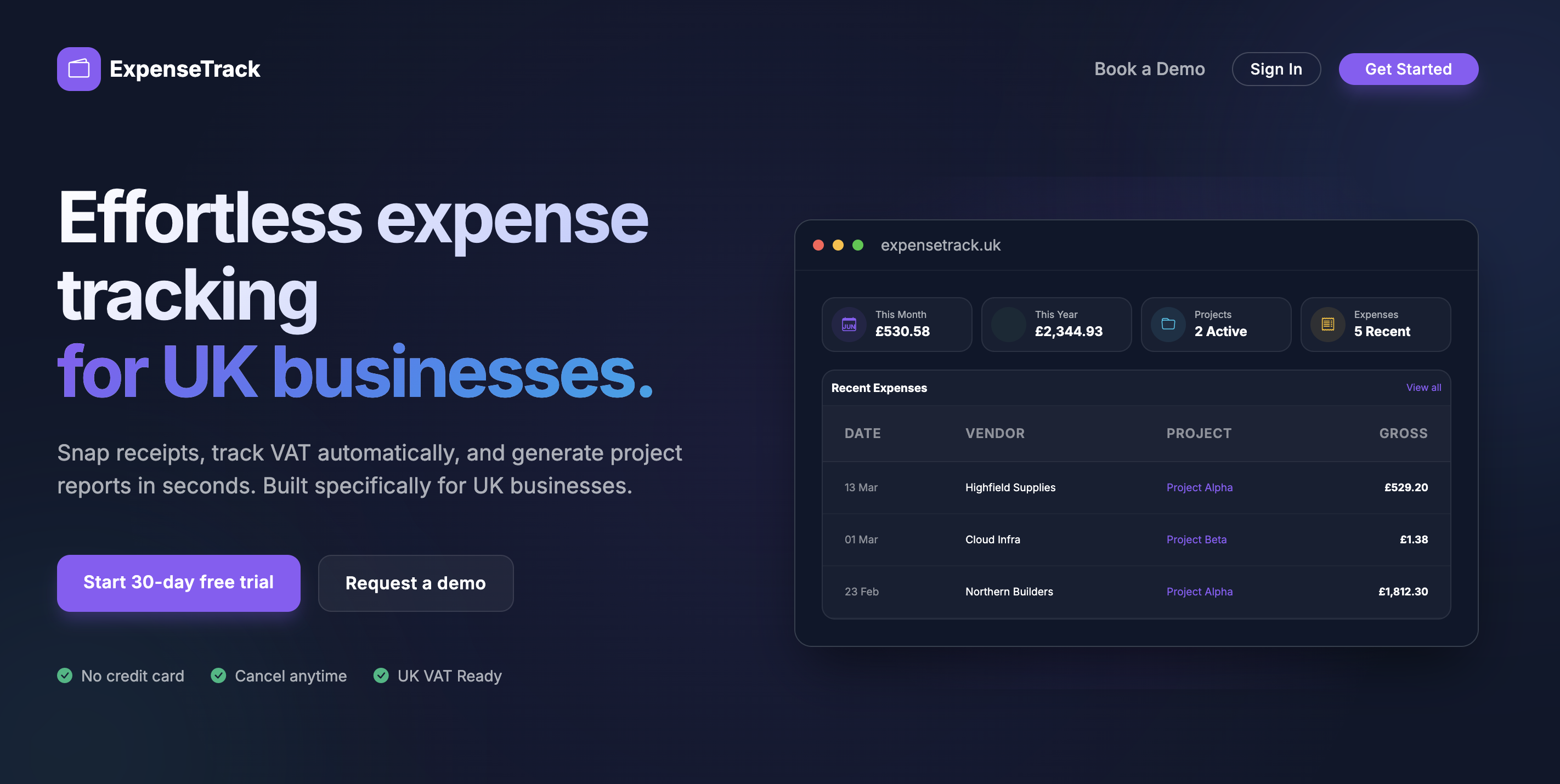 Expense Track